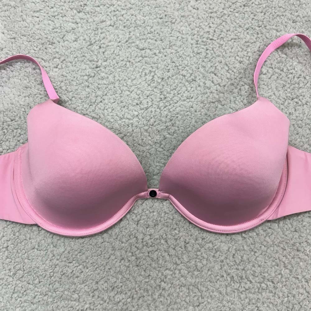 Tommy Hilfiger Bra 36C Plunge Perfect Plunge Pink Bra